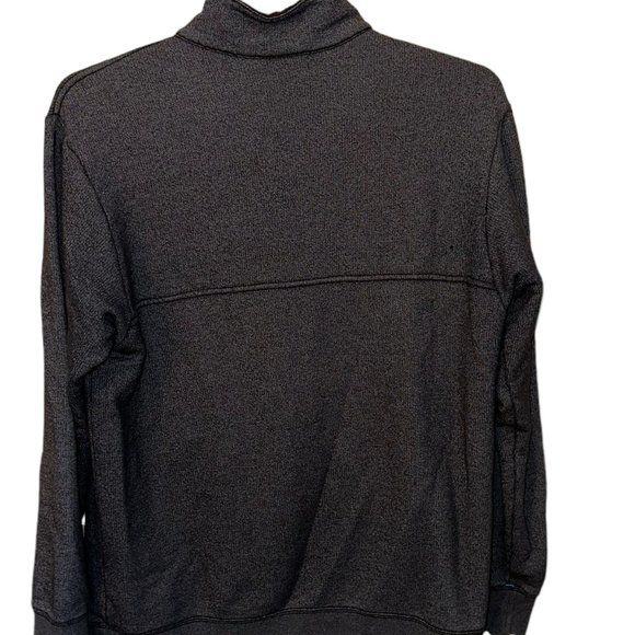 Men's Columbia Quarter‎ Zip Mock Neck Sweater Grey Size Large - Picture 2 of 9